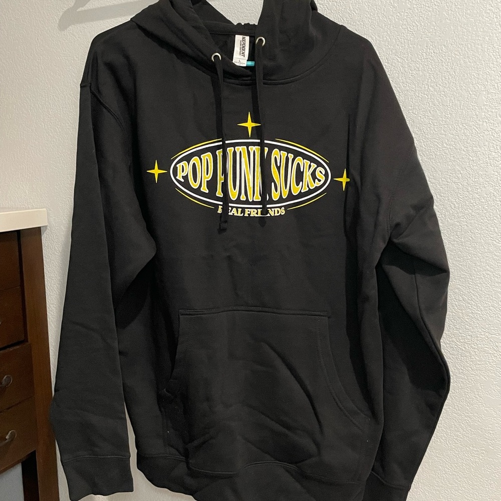 Real Friends Band Pop Punk Sucks Hoodie